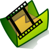 Video Folder Clip Art